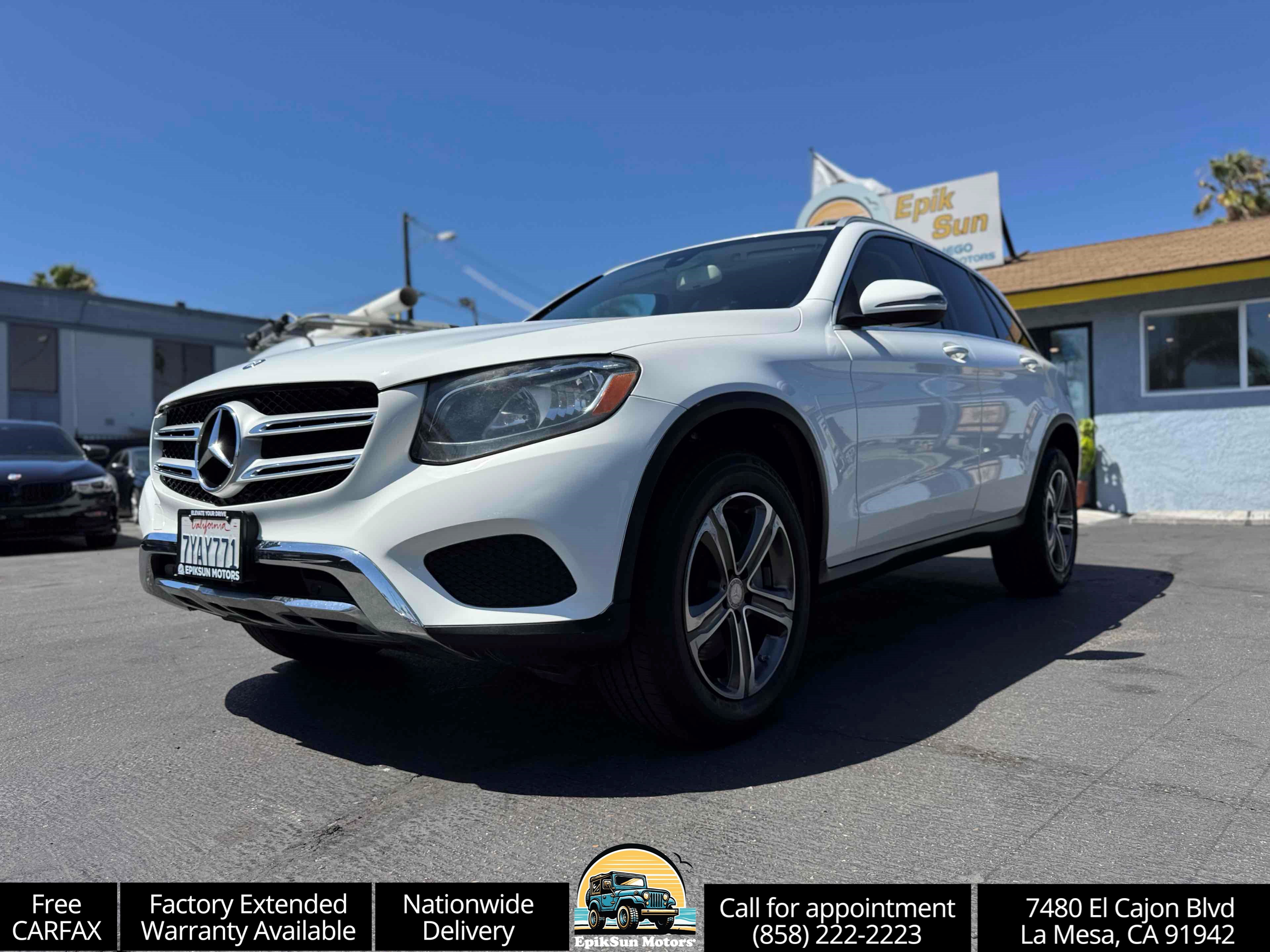2016 Mercedes-Benz GLC Blanco (Polar White) SUV/Crossover Tracción trasera Automática