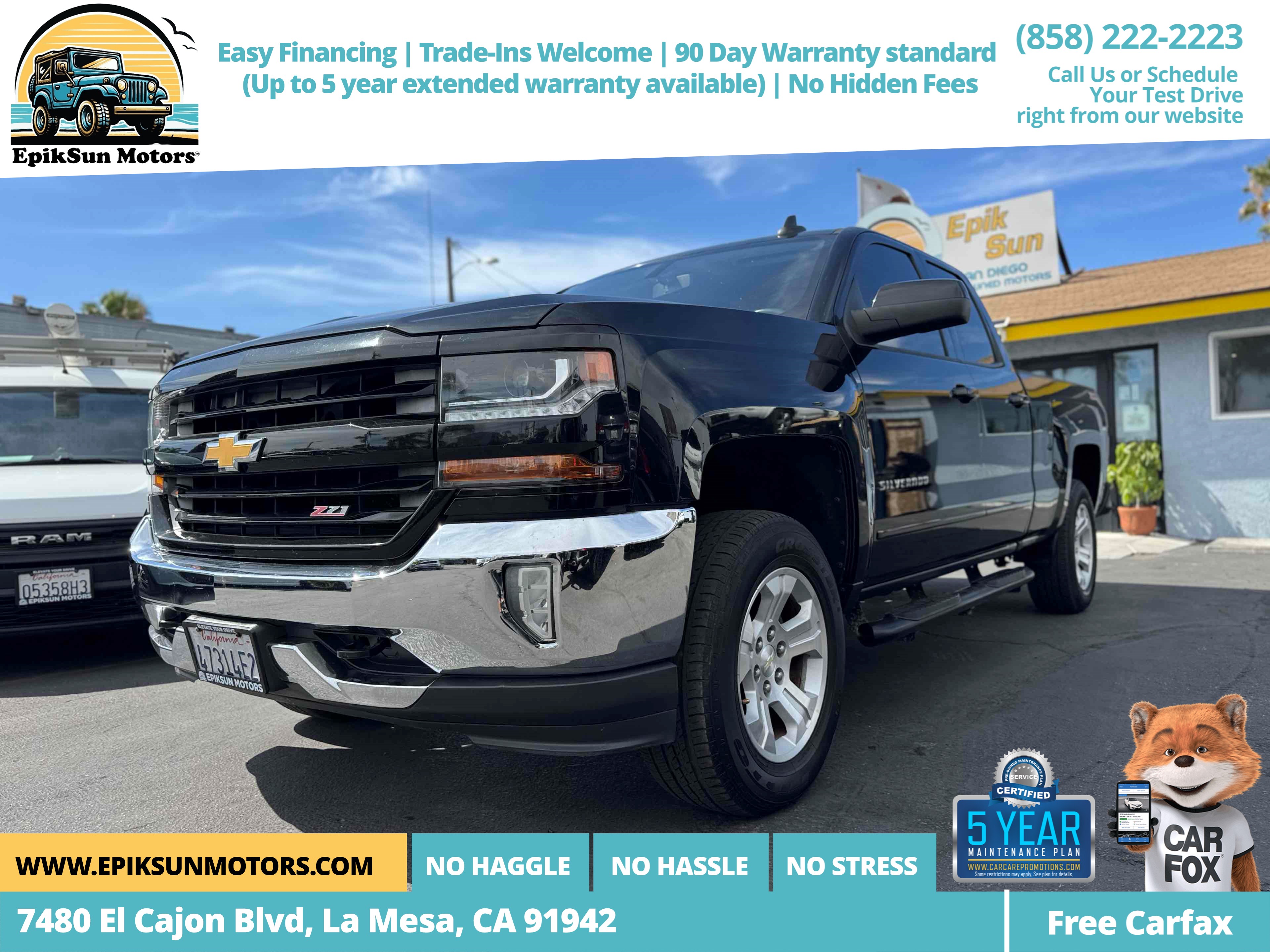 Sold 2016 Chevrolet Silverado 1500 LT