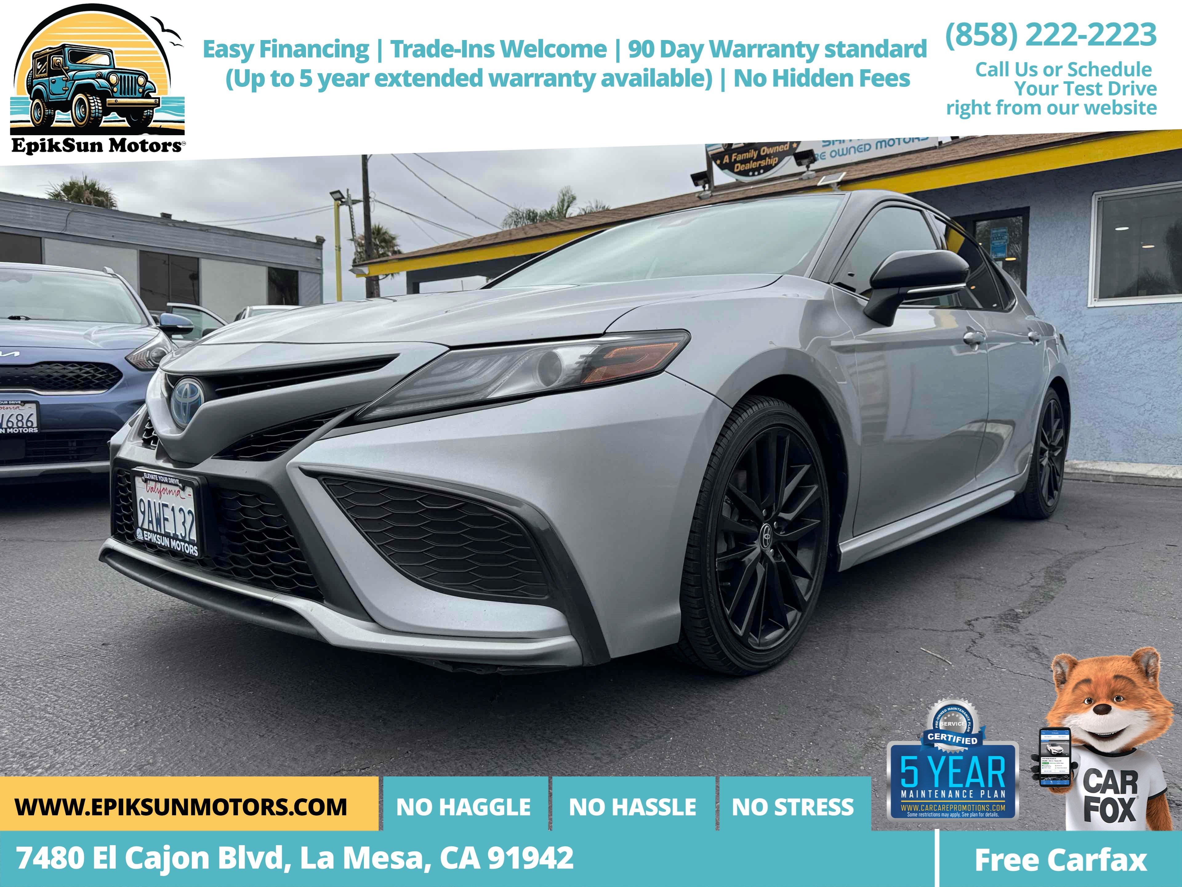 2022 Toyota Camry Hybrid XSE