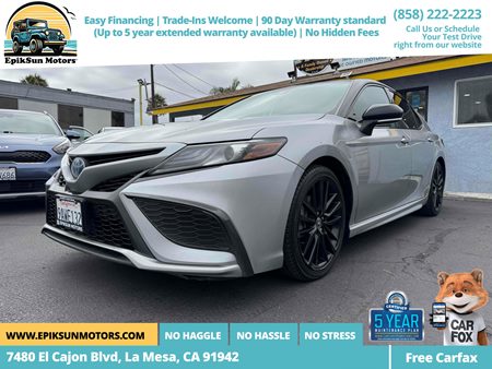 2022 Toyota Camry Hybrid XSE