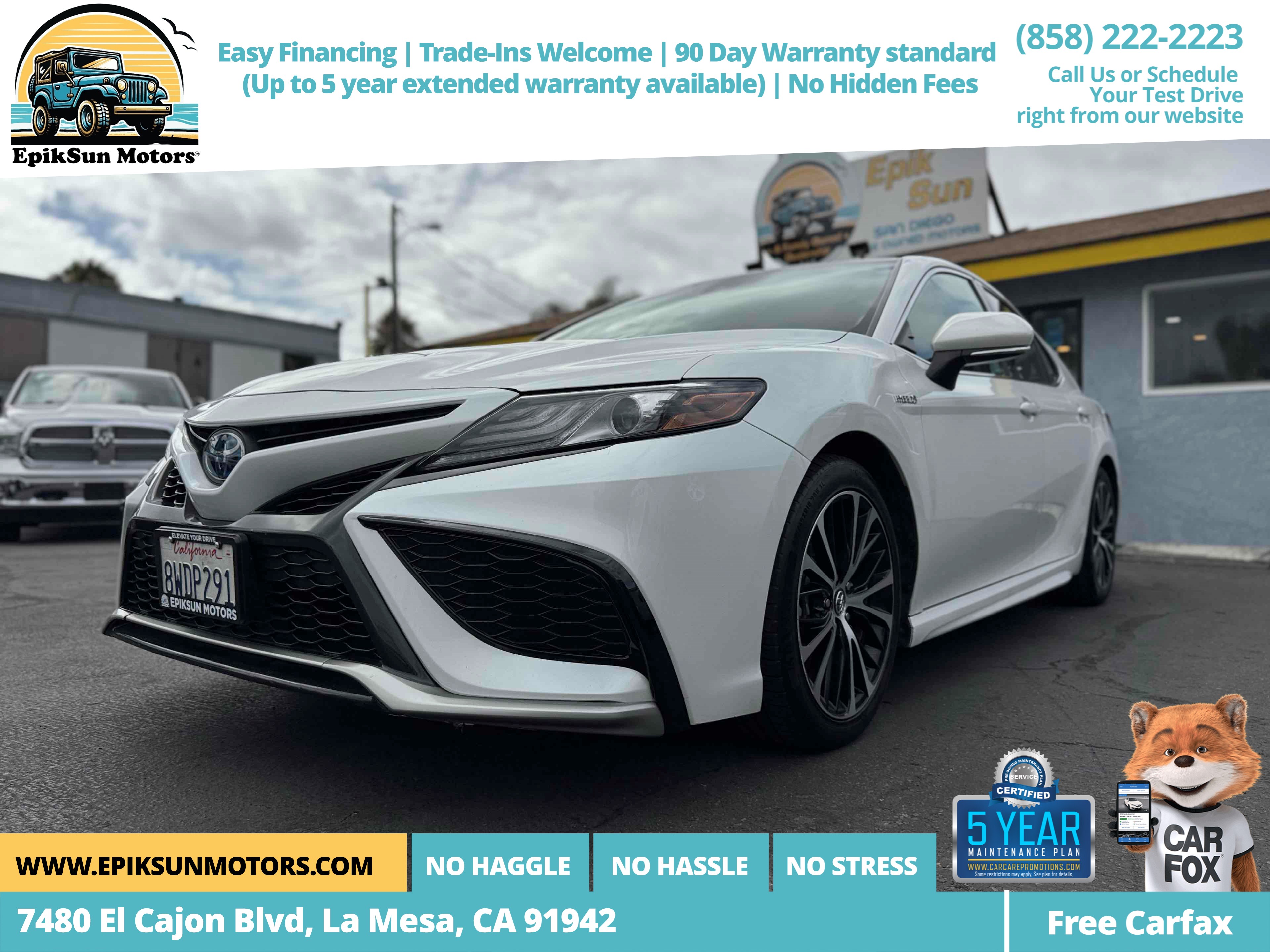 2021 Toyota Camry Hybrid XSE