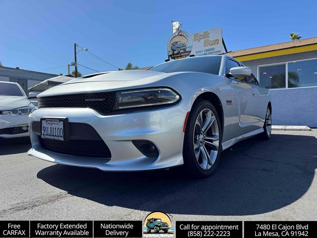 Triple Nickel Clearcoat 2020 Dodge Charger Sedan Rear-Wheel Drive Automatic