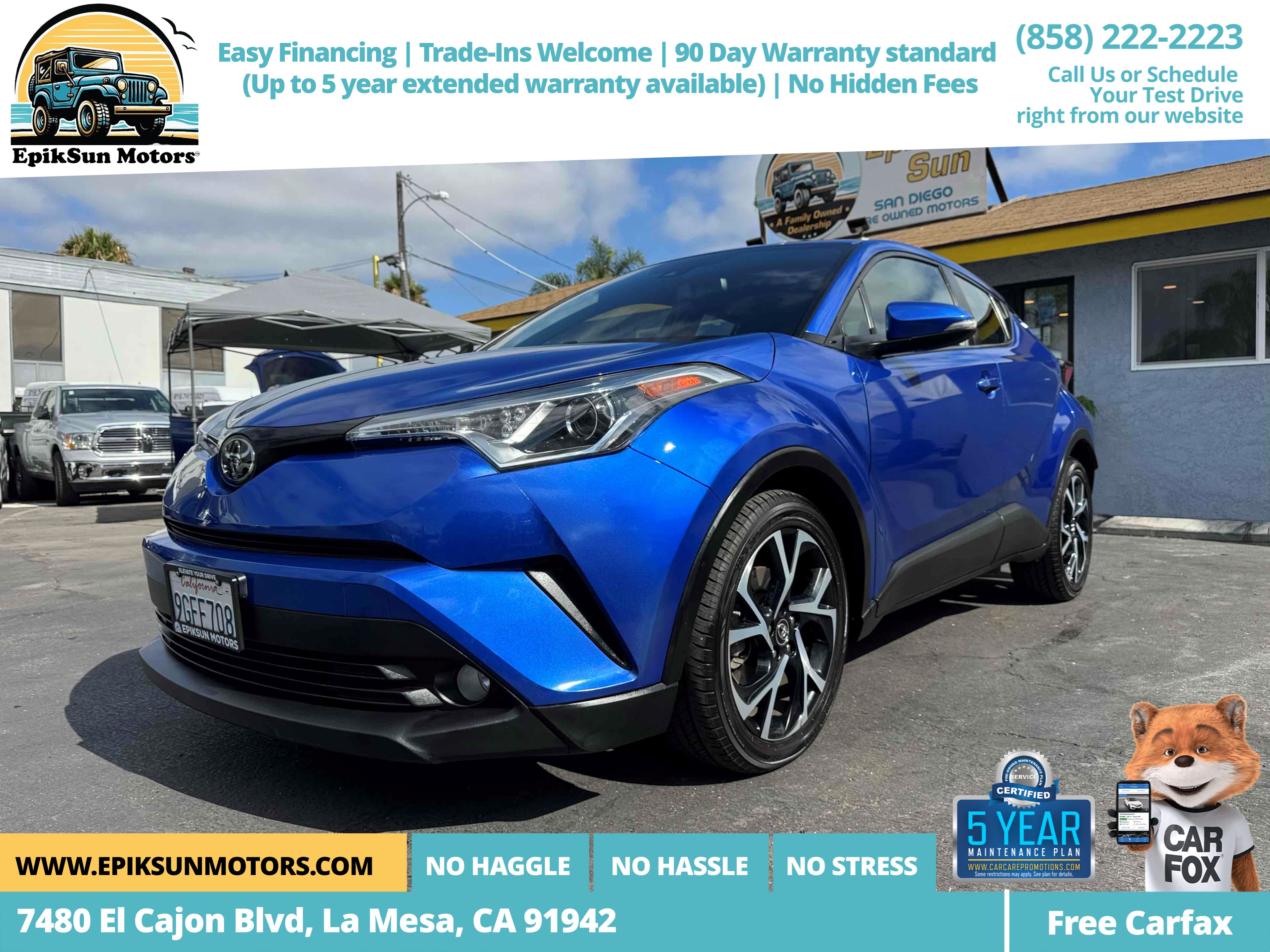 2018 Toyota C-HR XLE Premium