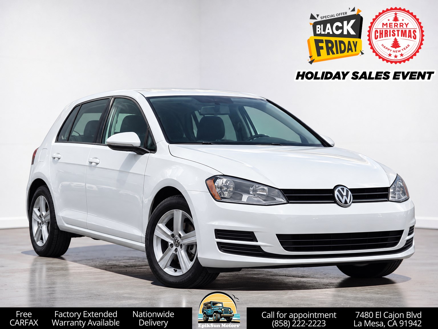 2017 Volkswagen Golf Wolfsburg Edition