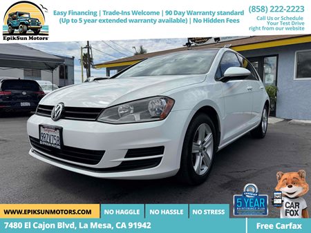 2017 Volkswagen Golf Wolfsburg Edition