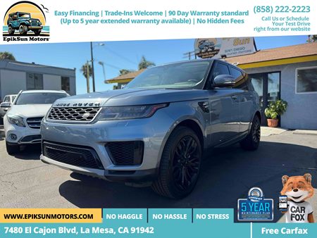 2018 Land Rover Range Rover Sport SE