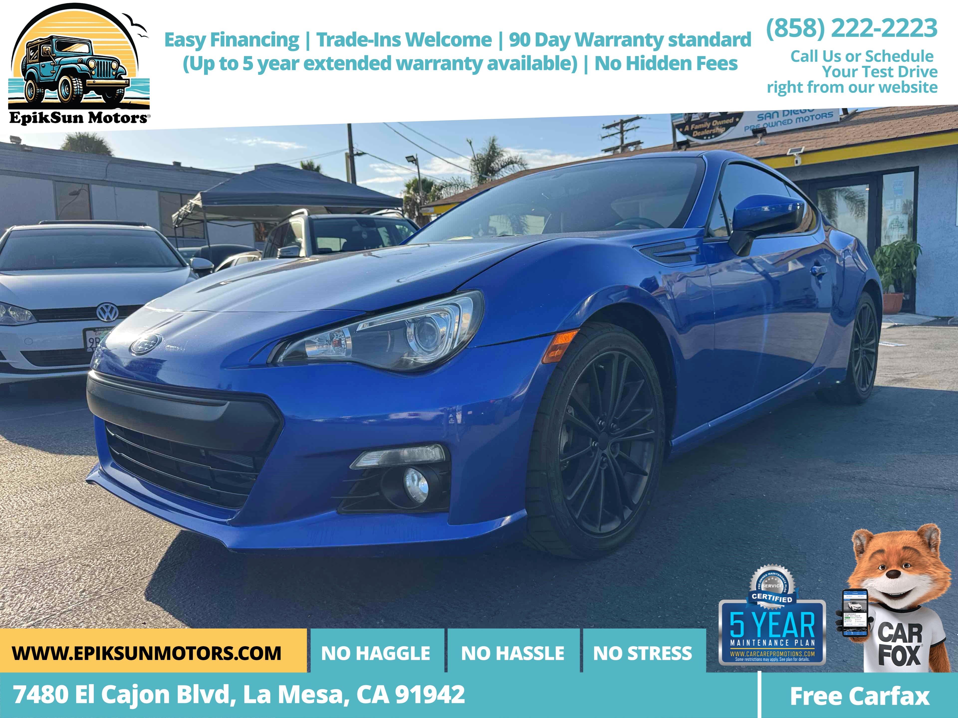 2015 Subaru BRZ Premium