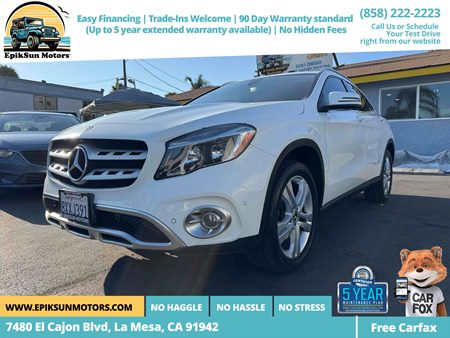 2018 Mercedes-Benz GLA 250 SUV