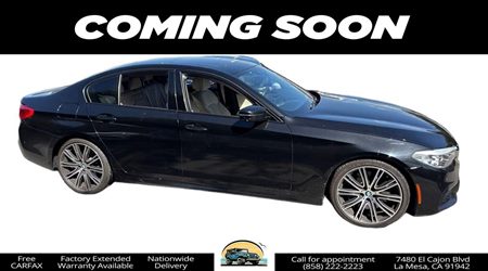 2018 BMW 5 Series 540i
