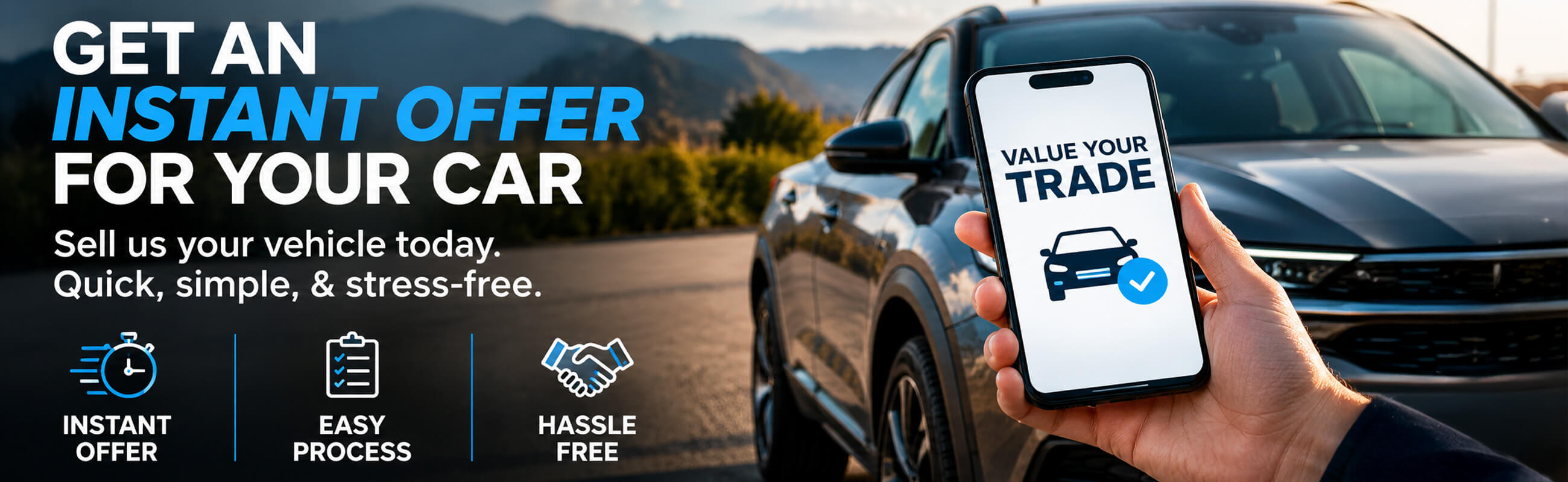 Get an instant offer for your car
