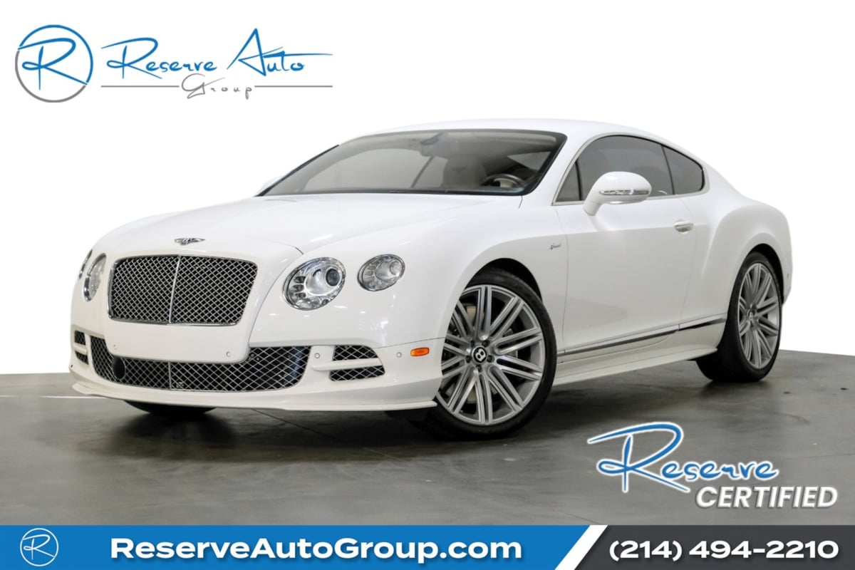 2015 Bentley Continental GT Speed 