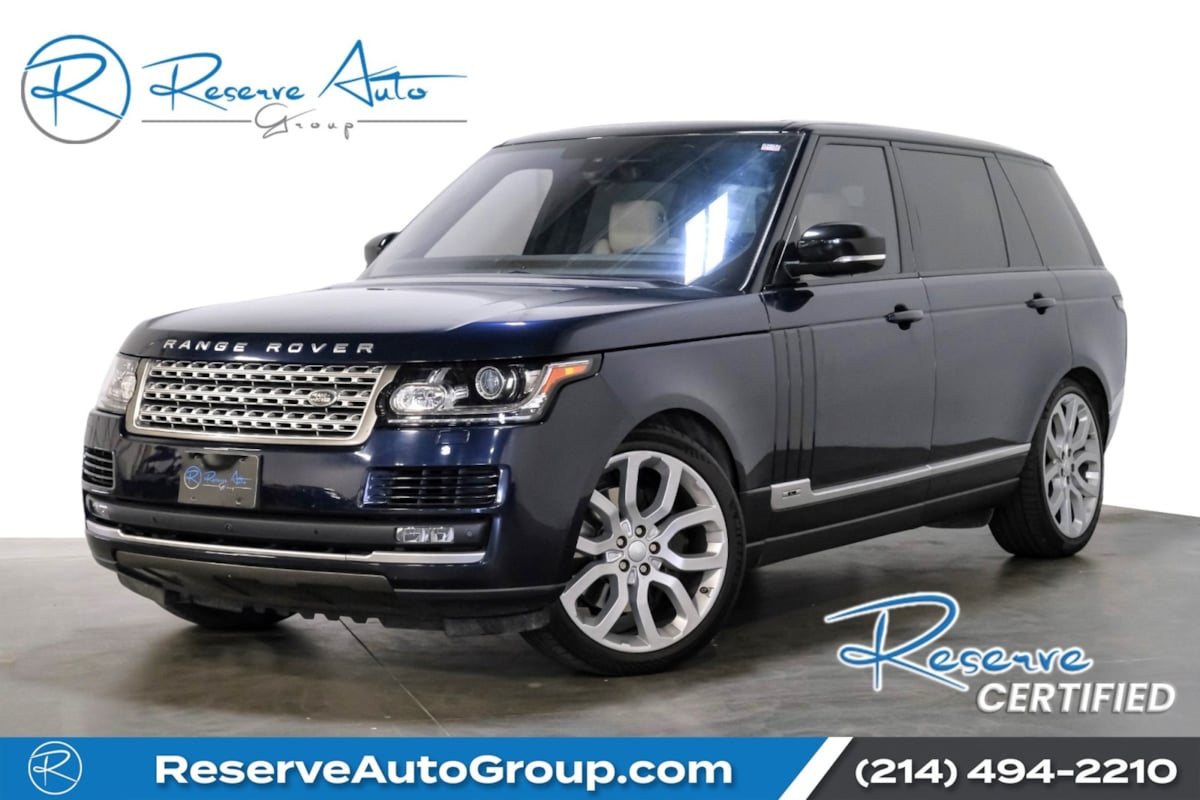 2016 Land Rover Range Rover Supercharged