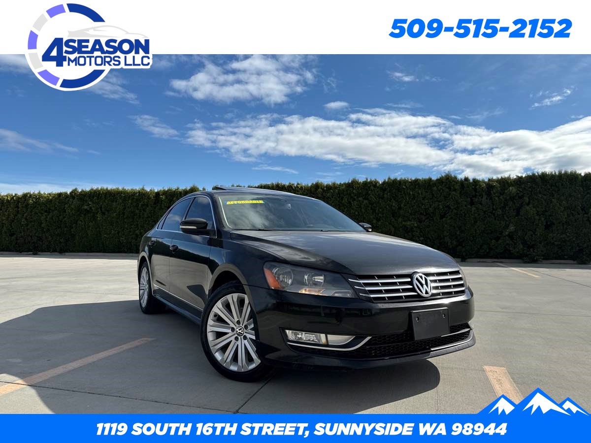 2013 Volkswagen Passat TDI SE w/Sunroof & Nav