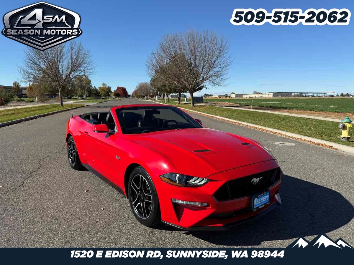 2018 Ford Mustang GT Premium Convertible RWD