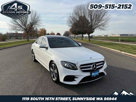 2018 Mercedes-Benz E 300 4MATIC Sedan