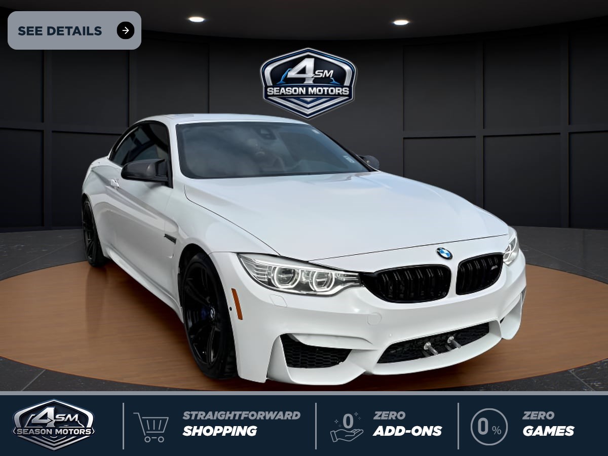 2015 BMW M4 Blanco (Alpine White) Descapotable Tracción trasera Automática