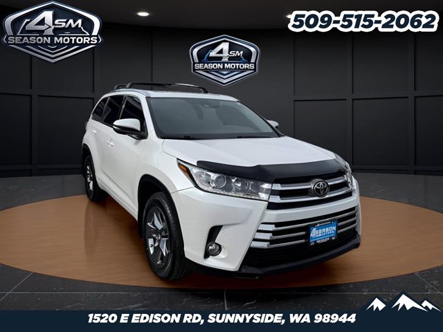 White 2017 Toyota Highlander Limited AWD SUV / Crossover All-Wheel Drive Automatic