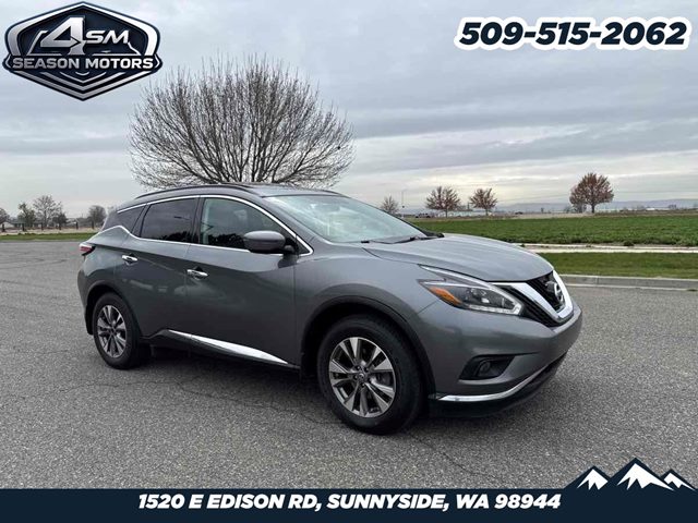 Gray 2018 Nissan Murano S AWD SUV / Crossover All-Wheel Drive Automatic