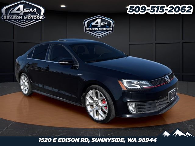 Deep Black Pearl 2014 Volkswagen Jetta GLI Edition 30 FWD Sedan Front-Wheel Drive Automatic