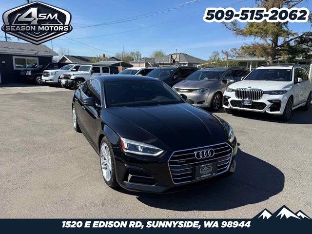 Brilliant Black 2019 Audi A5 Sportback quattro Premium 45 TFSI Sedan All-Wheel Drive Automatic