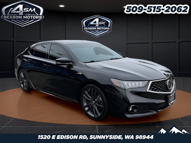 Majestic Black Pearl 2020 Acura TLX A-Spec FWD with Technology Package Sedan Front-Wheel Drive Automatic