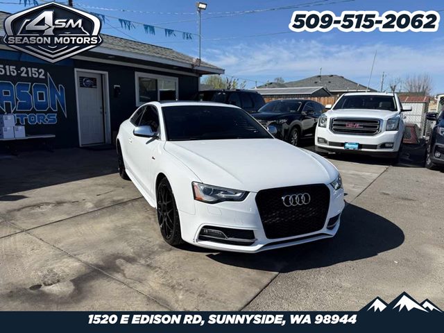 Ibis White 2016 Audi S5 3.0T quattro Premium Plus Coupe AWD Coupe All-Wheel Drive Automatic