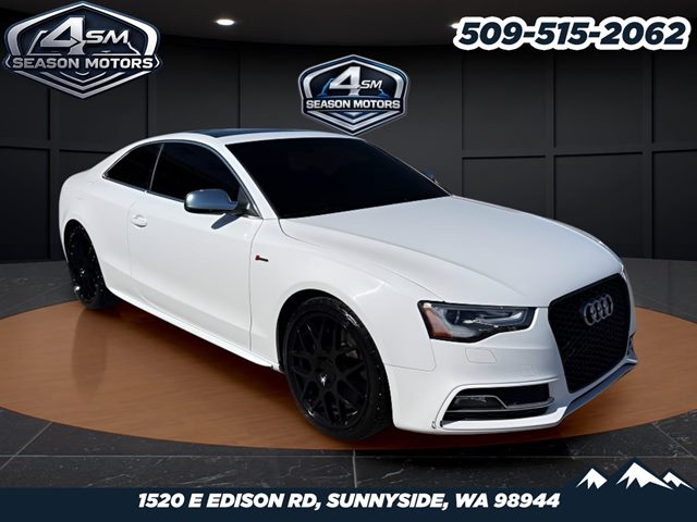 Ibis White 2016 Audi S5 3.0T quattro Premium Plus Coupe AWD Coupe All-Wheel Drive Automatic