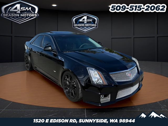 Black Raven 2009 Cadillac CTS-V RWD Sedan Rear-Wheel Drive Automatic