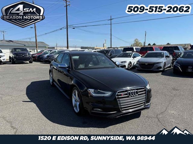 Black 2013 Audi S4 3.0T quattro Premium Plus Sedan AWD Sedan All-Wheel Drive Automatic