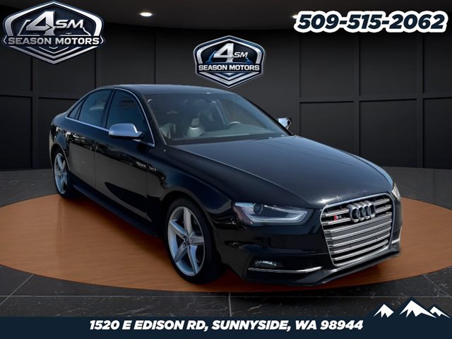 Black 2013 Audi S4 3.0T quattro Premium Plus Sedan AWD Sedan All-Wheel Drive Automatic