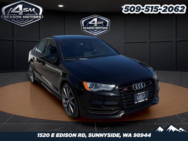 Mythos Black Metallic 2016 Audi S3 2.0T quattro Premium Plus AWD Sedan All-Wheel Drive Automatic
