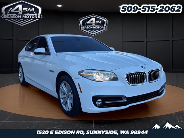 Alpine White 2015 BMW 5 Series 528i Sedan RWD Sedan Rear-Wheel Drive Automatic
