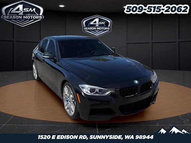 Black Sapphire Metallic 2014 BMW 3 Series 335i Sedan RWD Sedan Rear-Wheel Drive Automatic