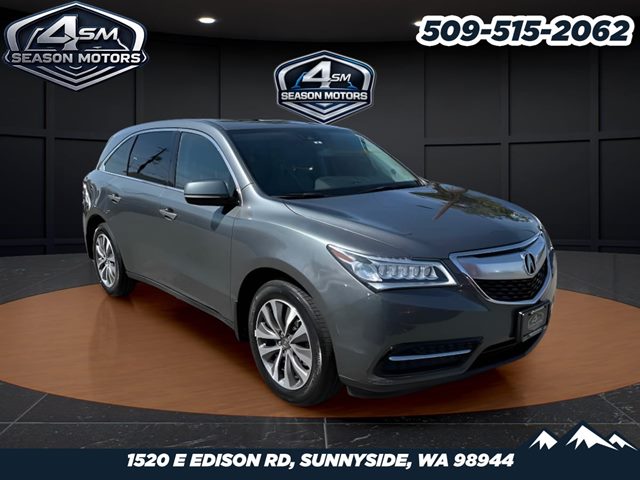 Forest Mist Metallic 2016 Acura MDX SH-AWD with Technology Package SUV / Crossover All-Wheel Drive Automatic