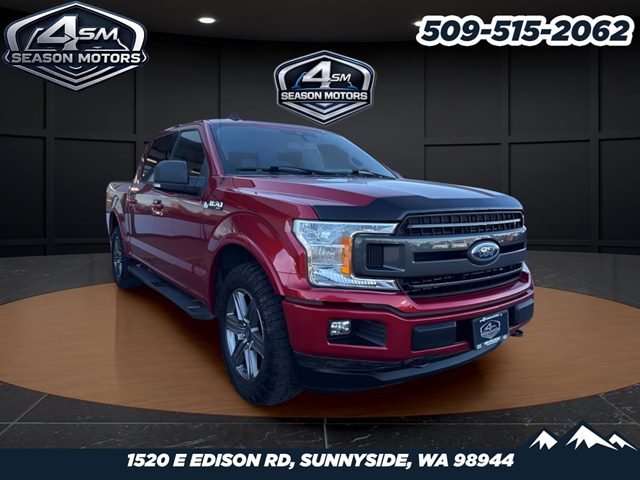 Rapid Red Metallic Tinted Clearcoat 2020 Ford F-150 XLT SuperCrew 4WD Pickup Truck Four-Wheel Drive Automatic