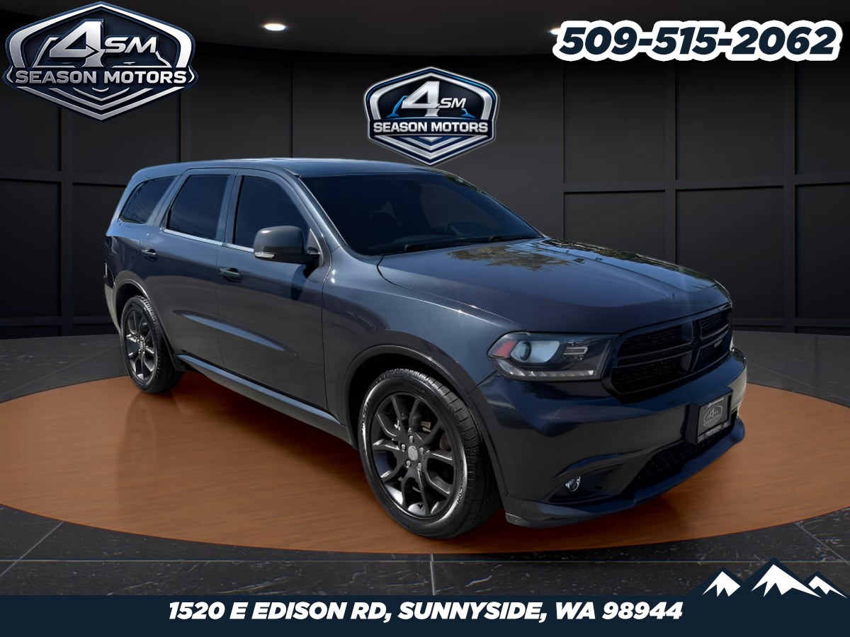 Gray (Maximum Steel Metallic Clearcoat) 2015 Dodge Durango R/T AWD SUV / Crossover All-Wheel Drive Automatic