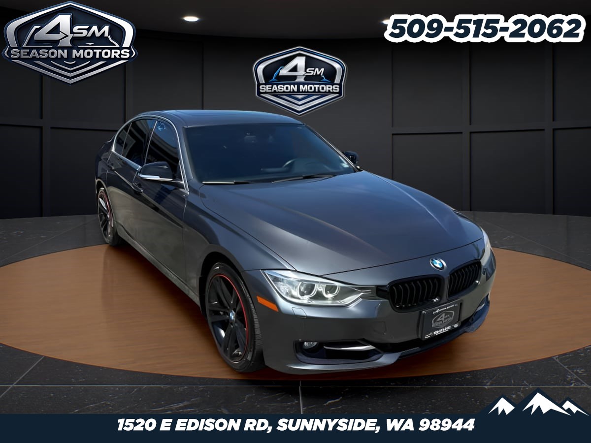 Mineral Gray Metallic 2015 BMW 3 Series 335i xDrive Sedan AWD Sedan All-Wheel Drive Automatic