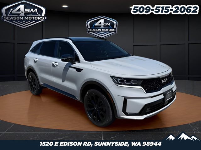 Wolf Gray 2022 Kia Sorento SX AWD SUV / Crossover All-Wheel Drive Automatic