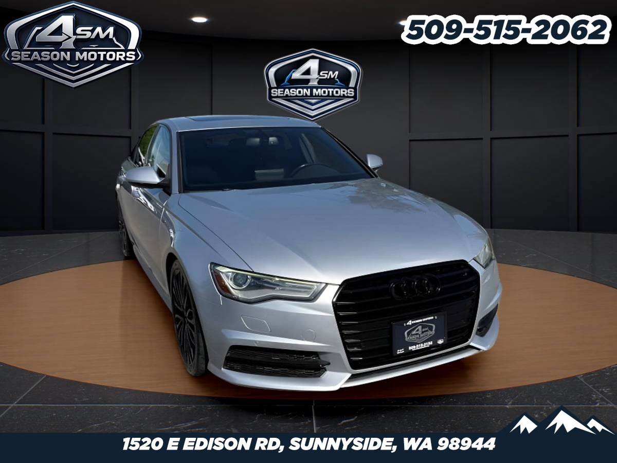 Florett Silver Metallic 2016 Audi A6 Sedan Front-Wheel Drive Automatic
