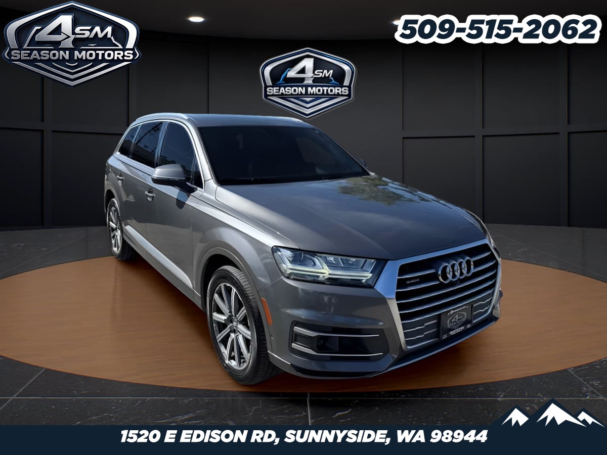 Samurai Gray Metallic 2019 Audi Q7 55 TFSI quattro SE Premium Plus SUV / Crossover All-Wheel Drive Automatic