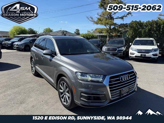 Samurai Gray Metallic 2019 Audi Q7 55 TFSI quattro SE Premium Plus SUV / Crossover All-Wheel Drive Automatic