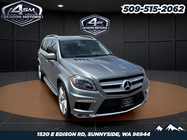 Palladium Silver Metallic 2015 Mercedes-Benz GL-Class SUV / Crossover All-Wheel Drive Automatic