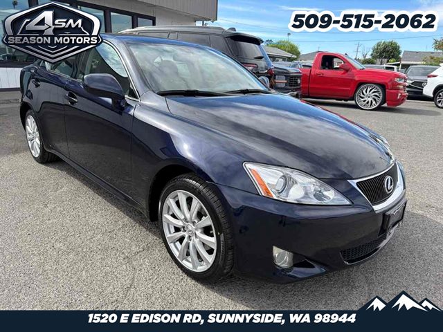 Black Sapphire Pearl 2008 Lexus IS Sedan All-Wheel Drive Automatic