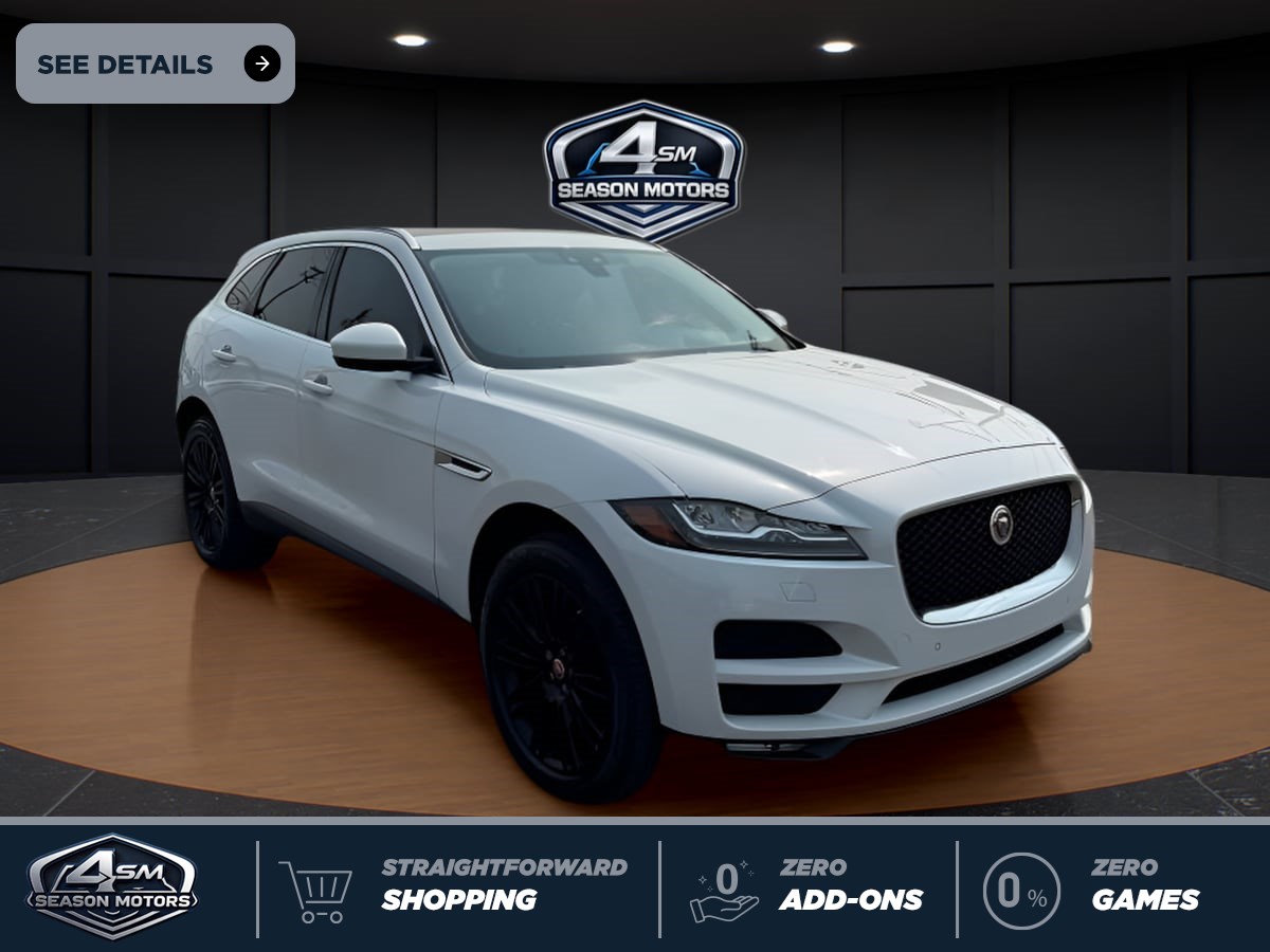 2018 Jaguar F-PACE Portfolio