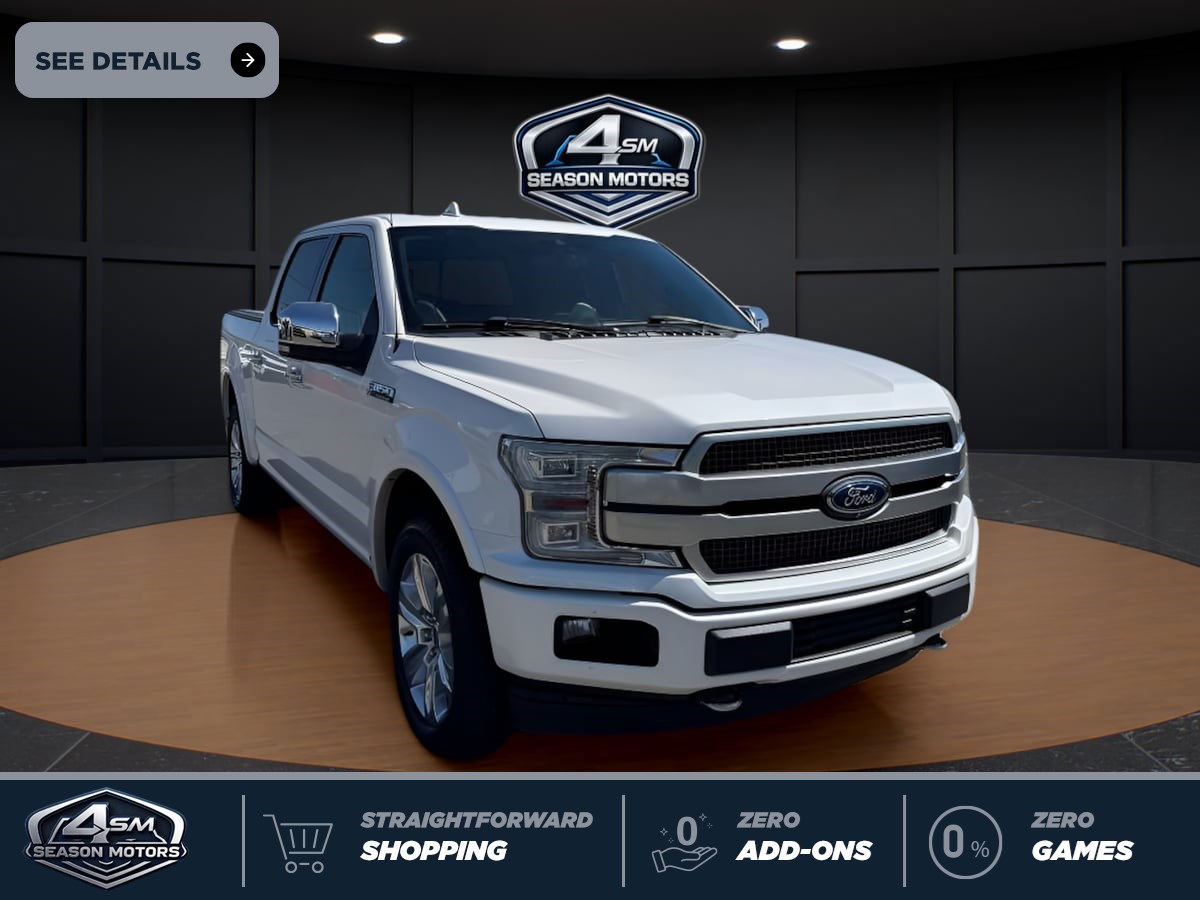 2019 Ford F-150 Blanco (White Platinum Metallic Tri-Coat) Camioneta Todo terreno Automática