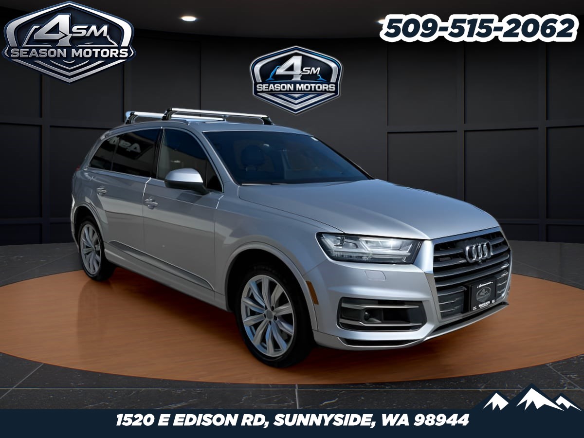 Graphite Gray Metallic 2017 Audi Q7 SUV / Crossover All-Wheel Drive Automatic