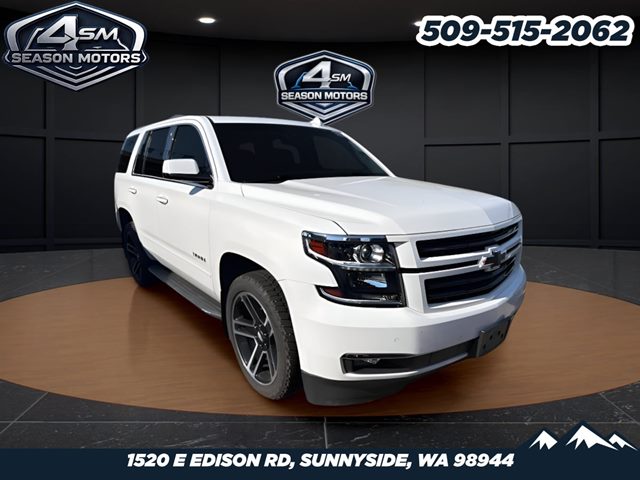 Summit White 2017 Chevrolet Tahoe SUV / Crossover Four-Wheel Drive Automatic