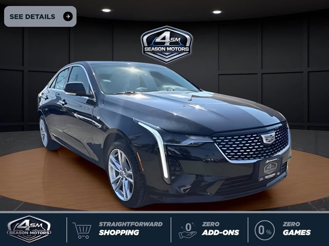 Black Raven 2021 Cadillac CT4 Sedan All-Wheel Drive Automatic