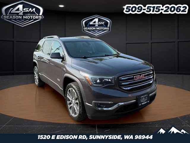 Gray (Iridium Metallic) 2018 GMC Acadia SUV / Crossover Four-Wheel Drive Automatic
