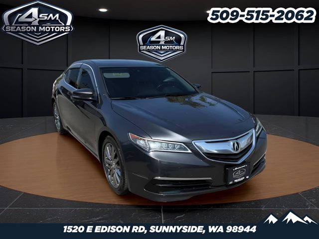 Gray (Graphite Luster Metallic) 2016 Acura TLX Sedan Front-Wheel Drive Automatic
